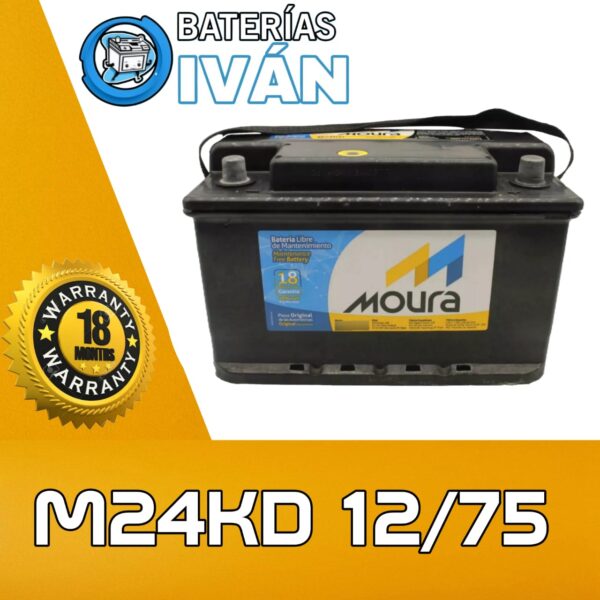 MOURA M24KD 12/75 // 18 MESES DE GARANTÍA